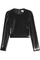 Diane Von Furstenberg Diane Von Furstenberg Sequined Crop Top