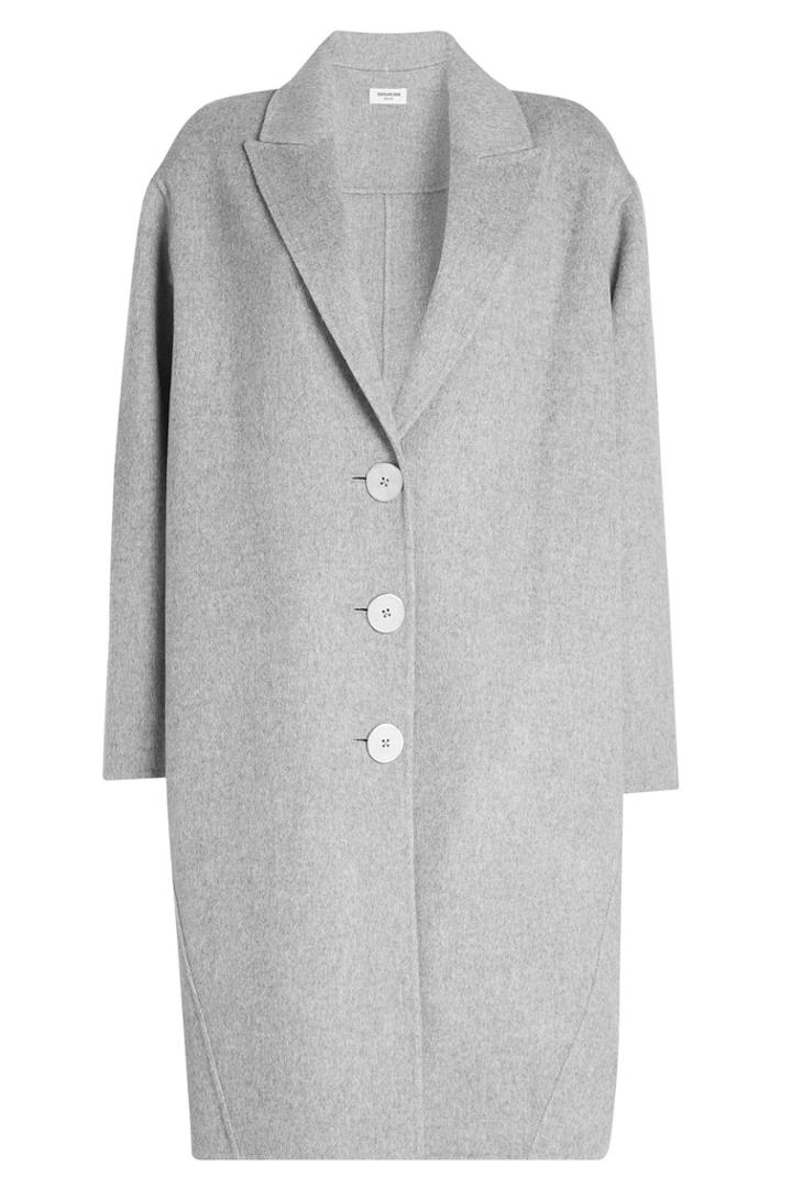 Zadig & Voltaire Zadig & Voltaire Wool Coat With Cashmere