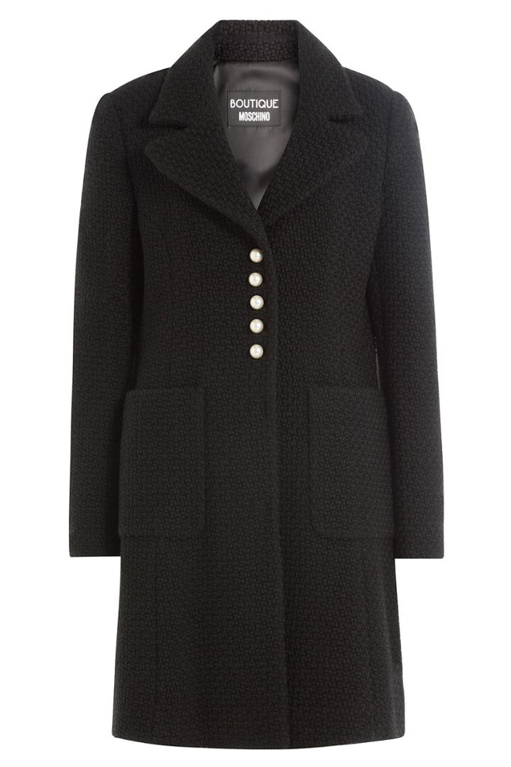 Boutique Moschino Boutique Moschino Virgin Wool Coat