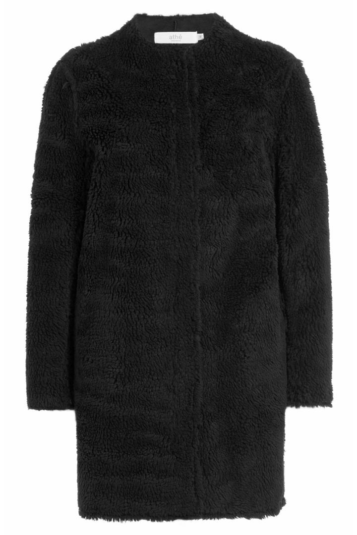 Vanessa Bruno Athé Vanessa Bruno Athé Textured Coat - Black