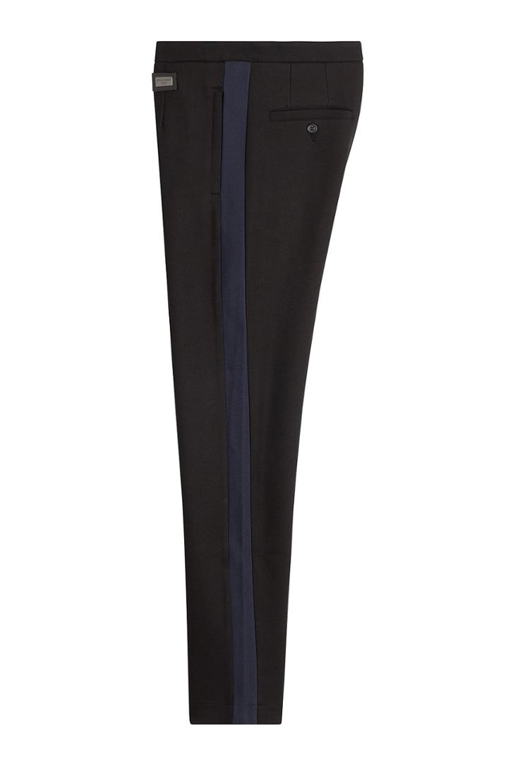 Dolce & Gabbana Dolce & Gabbana Slim Pants With Tuxedo Stripe - Black