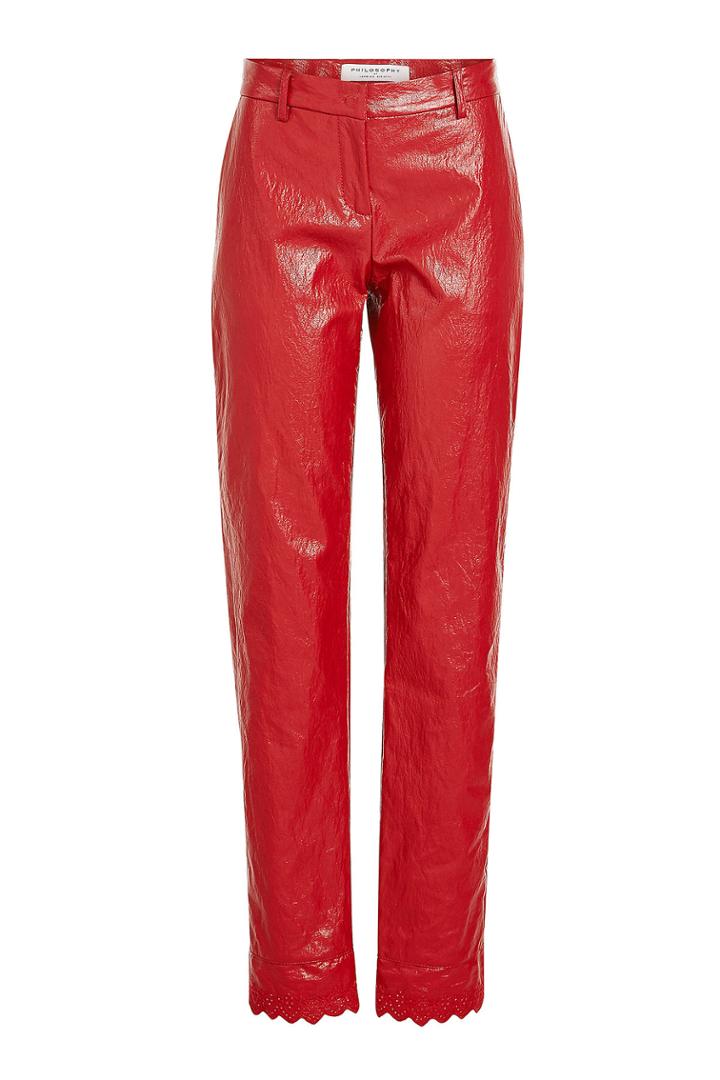 Philosophy Di Lorenzo Serafini Philosophy Di Lorenzo Serafini Faux Leather Pants
