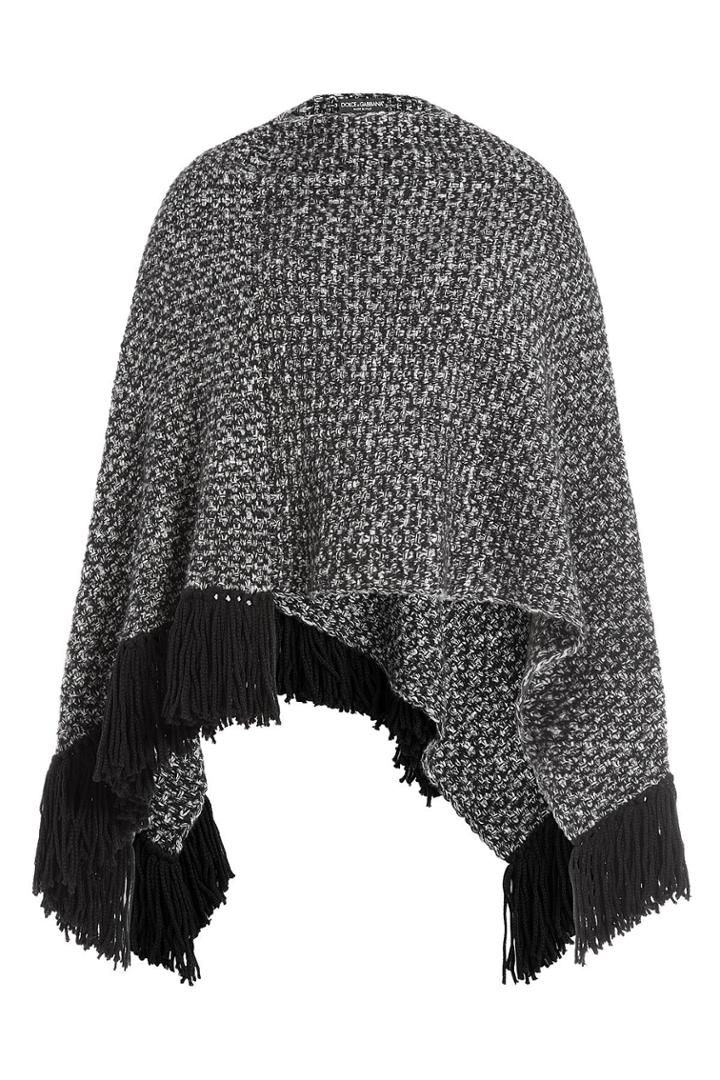 Dolce & Gabbana Dolce & Gabbana Fringed Cashmere Cape