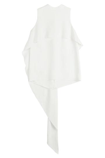 Issa Issa Layered Silk Top - White