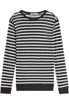 T By Alexander Wang T By Alexander Wang Striped Top With Linen