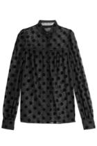 Mary Katrantzou Mary Katrantzou Sheer Polka Dot Blouse