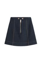Sonia Rykiel Sonia Rykiel A-line Denim Mini-skirt - Blue