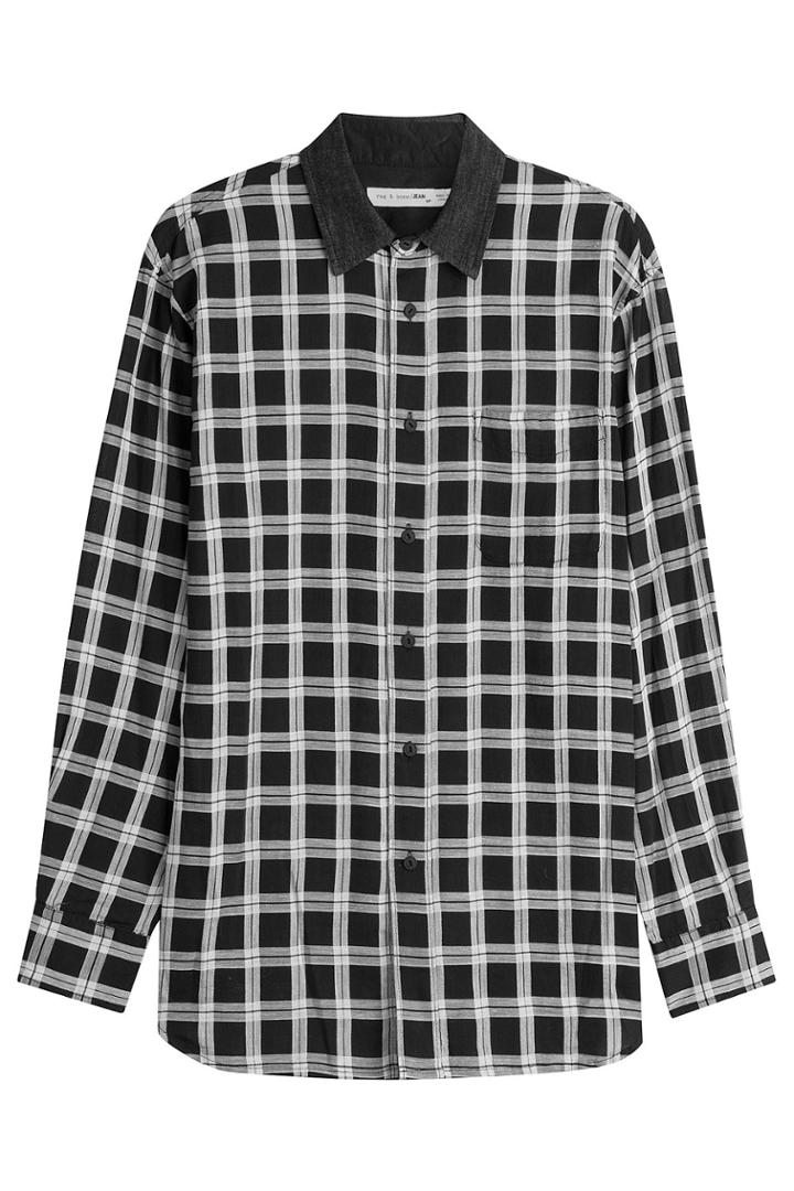 Rag & Bone Rag & Bone Printed Cotton Shirt - Multicolor