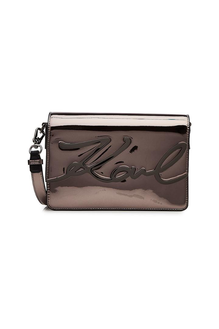 Karl Lagerfeld Karl Lagerfeld Karl Patent Shoulder Bag