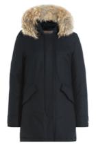 Woolrich Woolrich Virgin Wool Arctic Parka With Fur-trimmed Hood