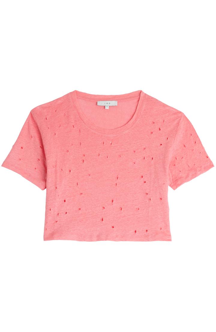 Iro Linen Crop Top