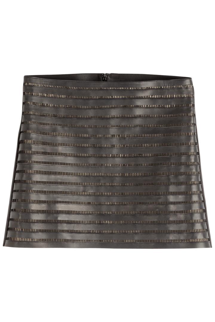 Jitrois Jitrois Cut-out Leather Mini