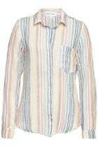 Bella Dahl Bella Dahl Striped Shirt With Linen