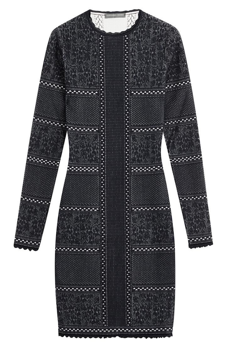 Alexander Mcqueen Silk-blend Mini-dress
