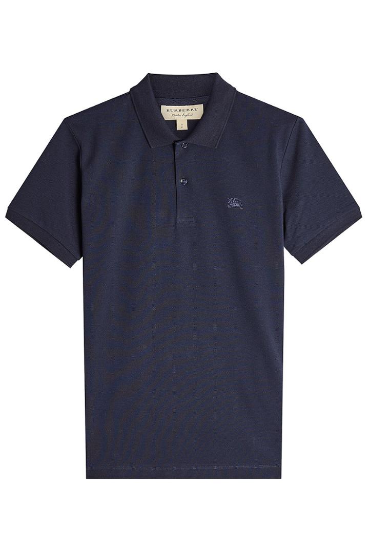 Burberry London Burberry London Cotton Polo Shirt - Blue