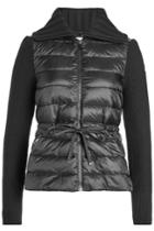 Moncler Moncler Jacket With Down-filled Body And Virgin Wool Sleeves