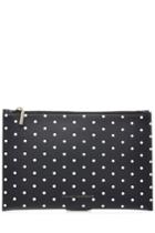 Victoria Beckham Victoria Beckham Simple Pouch Printed Leather Clutch