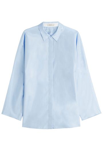 Nina Ricci Nina Ricci Silk Shirt - Blue