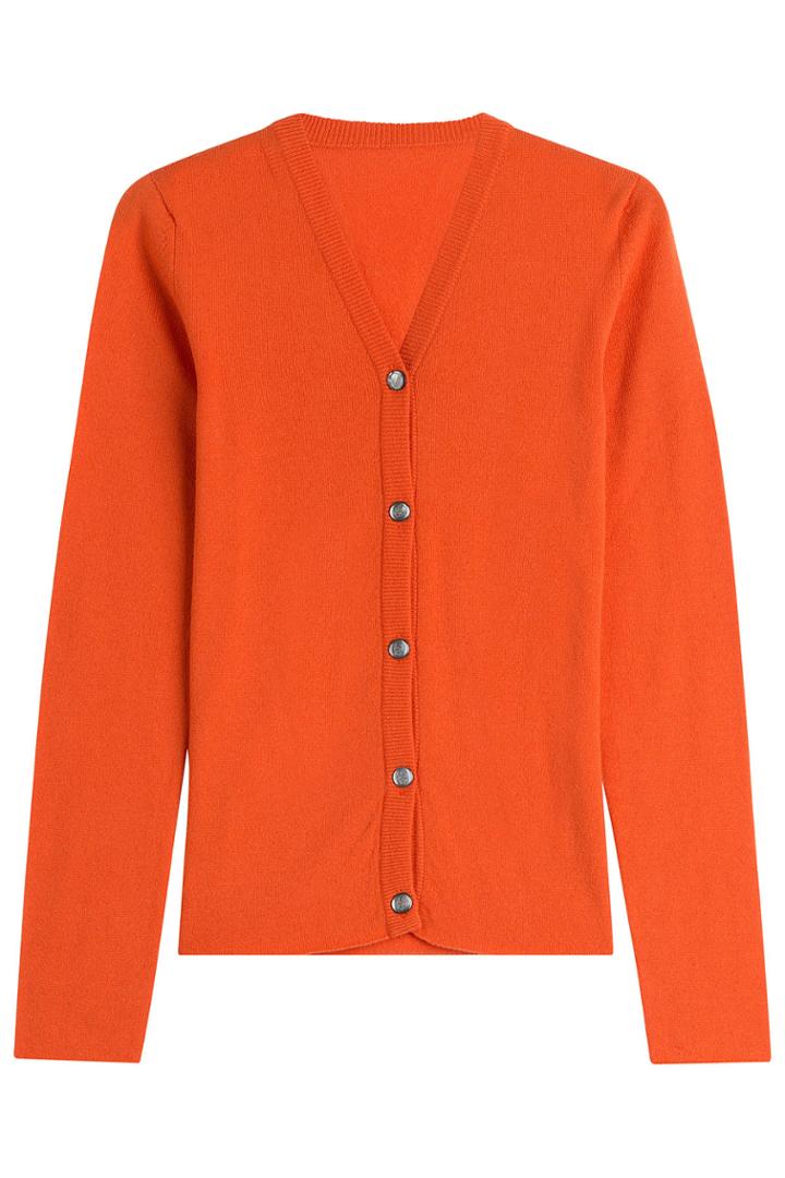 Lucien Pellat-finet Lucien Pellat-finet Cashmere Cardigan - Orange