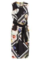 Preen Preen Floral Print Sheath - Multicolored
