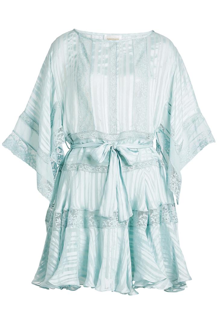 Zimmermann Zimmermann Veil Mini Dress In Silk