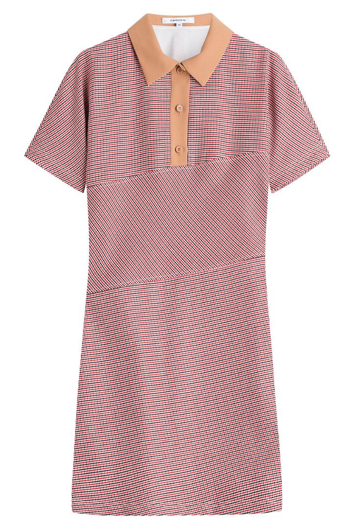 Carven Carven Printed Polo Dress - Multicolor
