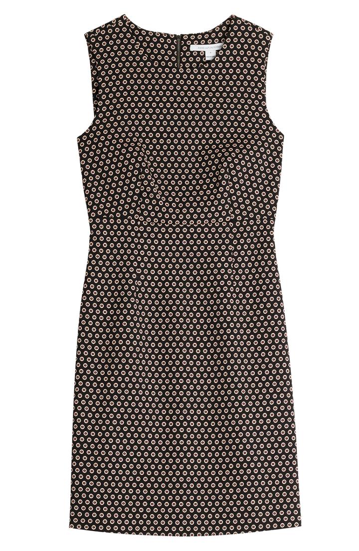 Diane Von Furstenberg Printed Sheath Dress