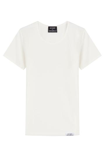 Anthony Vaccarello Anthony Vaccarello Cotton-blend T-shirt