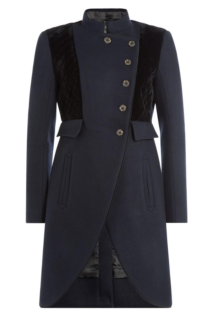 Marc By Marc Jacobs Marc By Marc Jacobs Tailored Wool Coat - Blue
