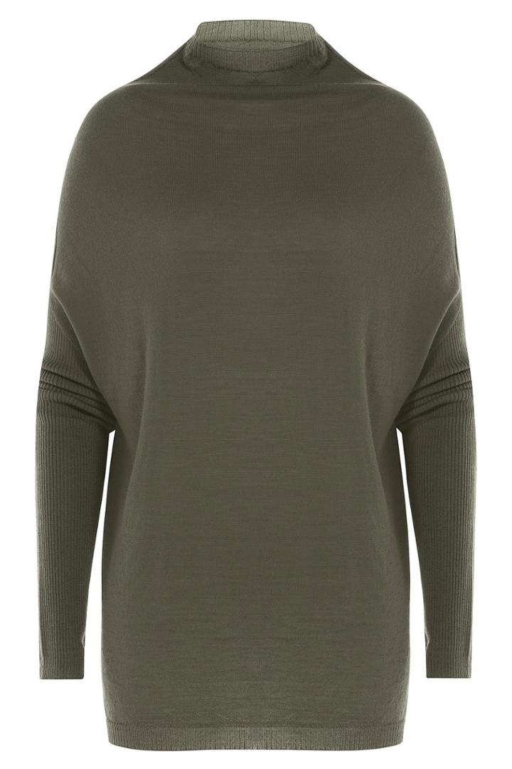 Rick Owens Rick Owens Draped Virgin Wool Pullover
