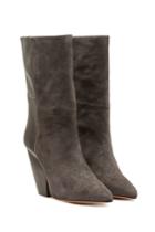 Iro Iro Pari Suede Ankle Boots With Leather