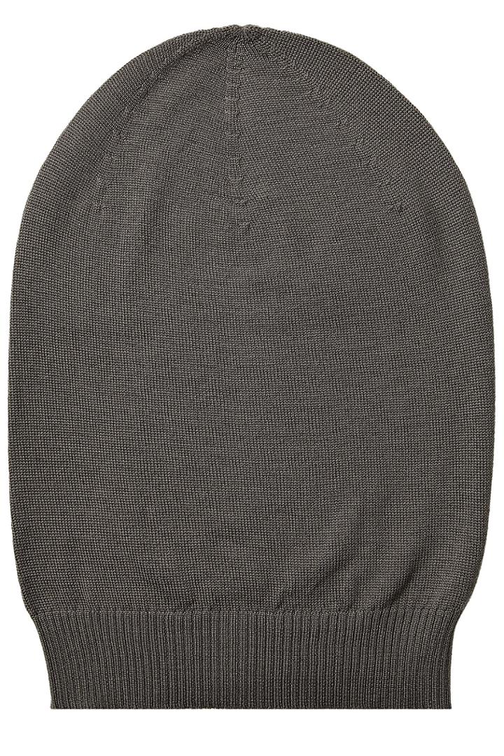 Rick Owens Men Rick Owens Men Virgin Wool Hat - Grey
