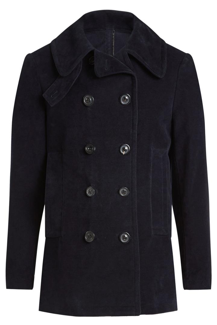 Maison Margiela Maison Margiela Heavy Moleskin Peacoat