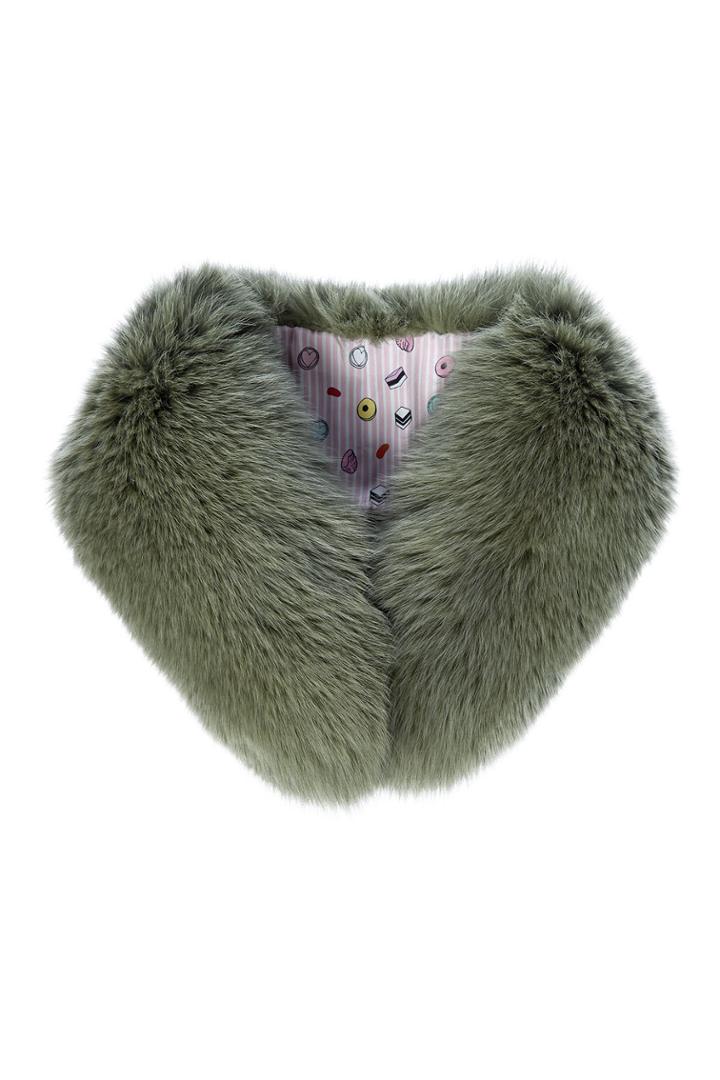 Charlotte Simone Charlotte Simone Princess Collar In Faux Fur