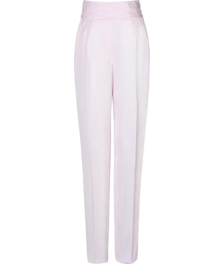 Balmain High-waited Tuxedo Pants