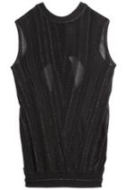 Roberto Cavalli Roberto Cavalli Knitted Sleeveless Top - Black