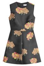 R.e.d Valentino R.e.d Valentino Bouquet Print Mini Dress