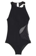 Zimmermann Swimsuit With Mesh Panel