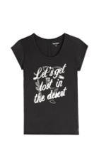 Juicy Couture Printed T-shirt With Sequins