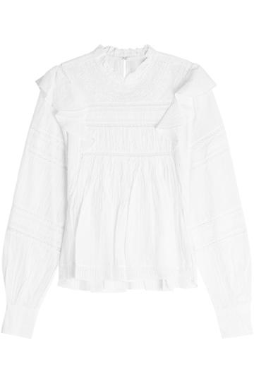 Isabel Marant Étoile Isabel Marant Étoile Viviana Blouse With Cotton