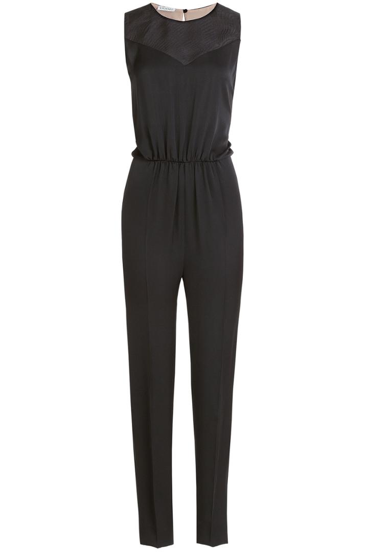 Vionnet Vionnet Silk Jumpsuit - Black
