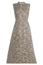 Emilia Wickstead Emilia Wickstead Wool Dress With Metallic Thread