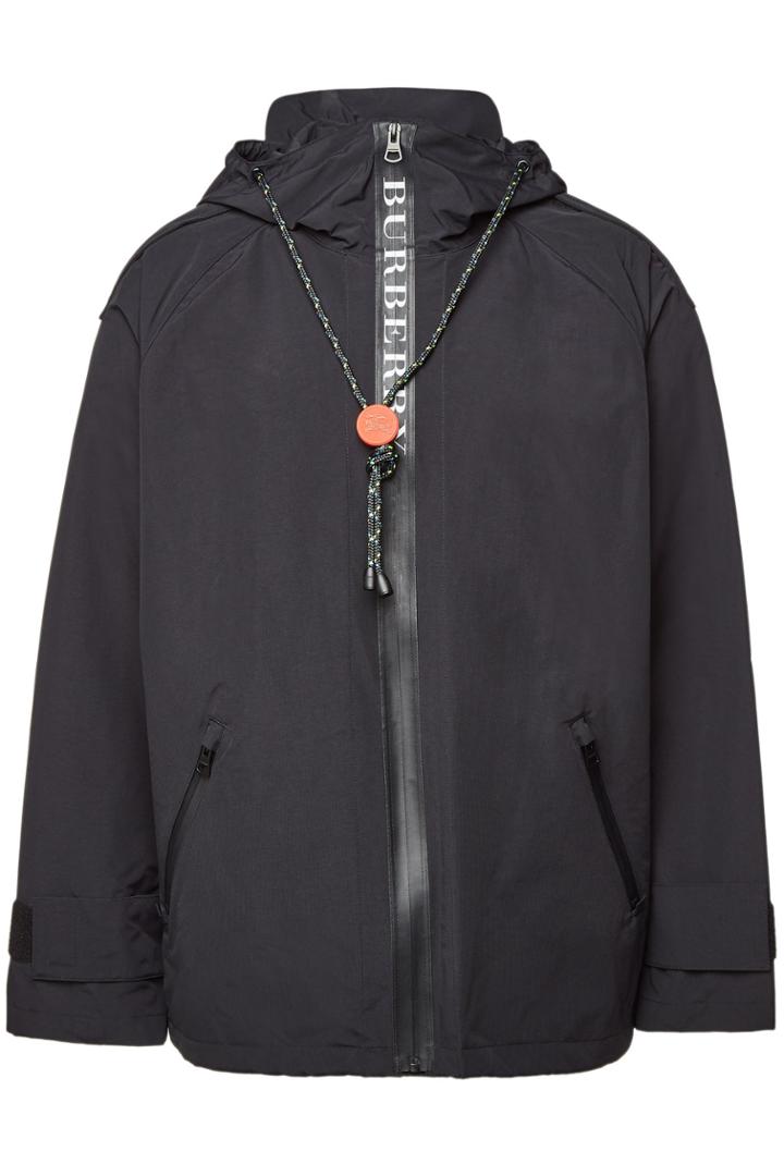 Burberry Burberry Bungee Cord Detail Hooded Parka