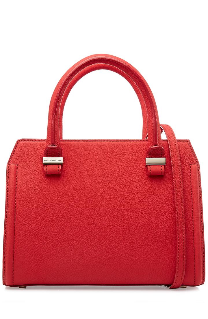 Victoria Beckham Mini Victoria Leather Tote