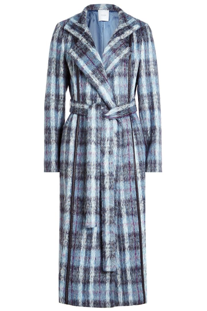 Agnona Agnona Belted Coat With Alpaca And Wool