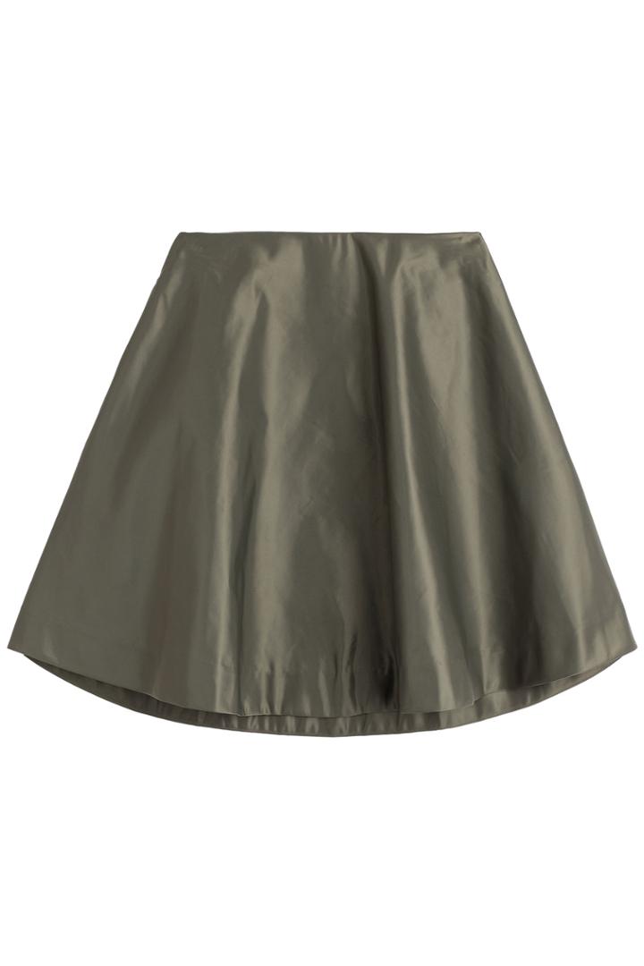 Marc By Marc Jacobs Marc By Marc Jacobs Taffeta Skirt - Green