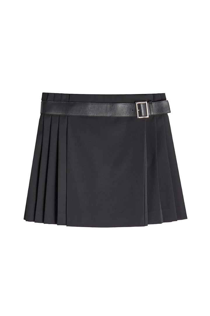 Alexander Mcqueen Alexander Mcqueen Virgin Wool Skirt