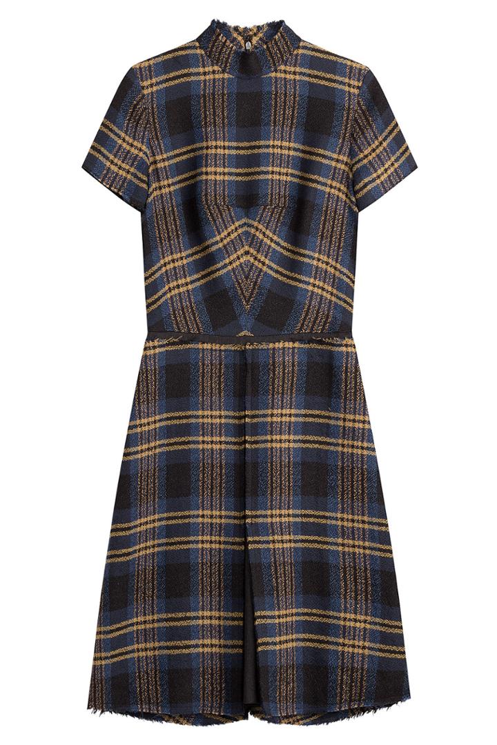 Etro Etro Wool-linen Dress - Multicolor