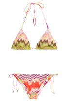 Missoni Mare Missoni Mare Multicolor Knit Triangle Bikini - Multicolor