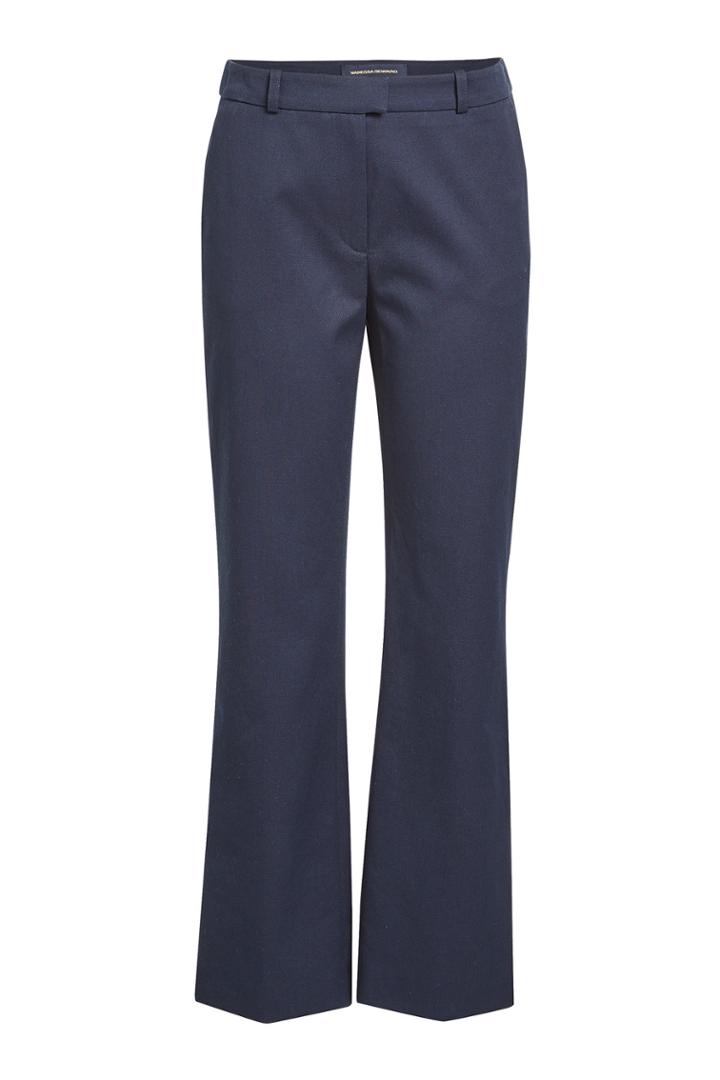 Vanessa Seward Vanessa Seward Flared Cotton Piqué Pants